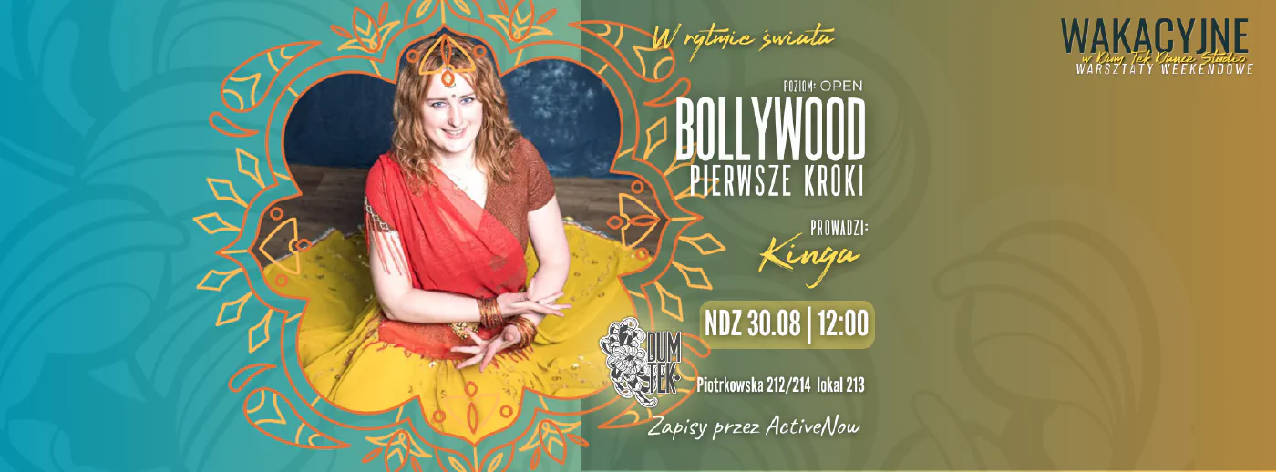 Bollywood - Pierwsze kroki z Kingą - OPEN - baner